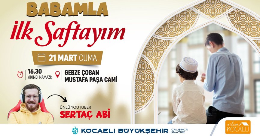 Sertaç Abi, Gebze’de çocuklarla buluşuyor