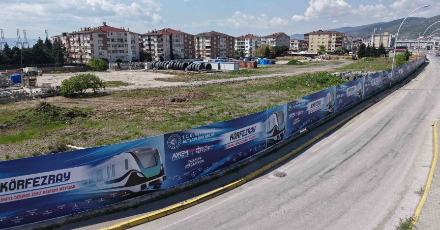 Körfezray Metro projesinde dur durak yok