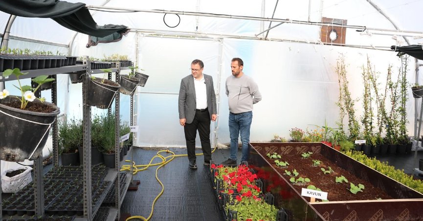 Derince Belediyesi Kendi Serasını Kurdu