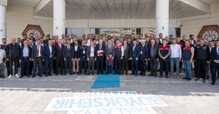 81 ilin itfaiyecileri Malatya’da toplandı