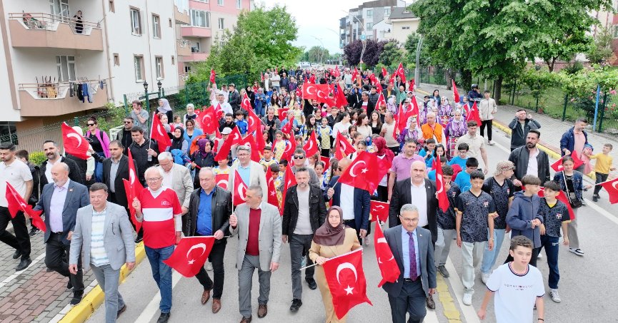 Derince’de 19 Mayıs Şölen Havasında Kutlanıyor