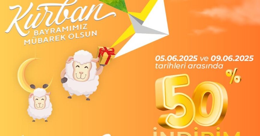 Kartepe Teleferik’te bayrama özel yüzde 50 indirim