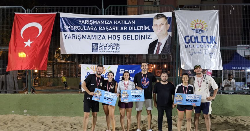 DERECEYE GİRENLER ÖDÜLLENDİRİLDİ