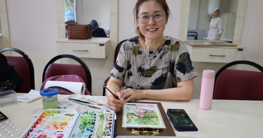 KÜLTÜRÜMÜZÜ ÖĞRENDİ, DOSTLUKLAR KURDU