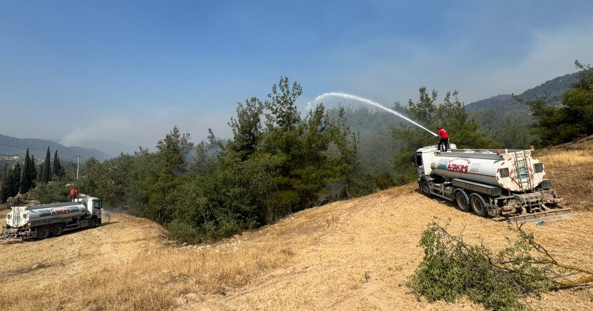 Büyükşehir A Takımı, yangınlar için seferber oldu