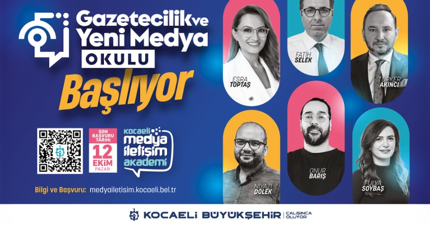 Geleceğin gazetecileri Kocaeli'de yetişecek