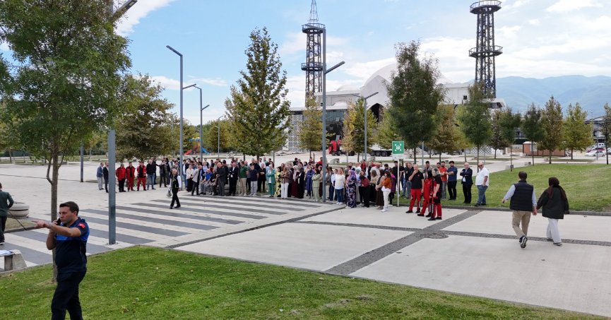 Kartepe’de Gerçeğini Aratmayan Tatbikat