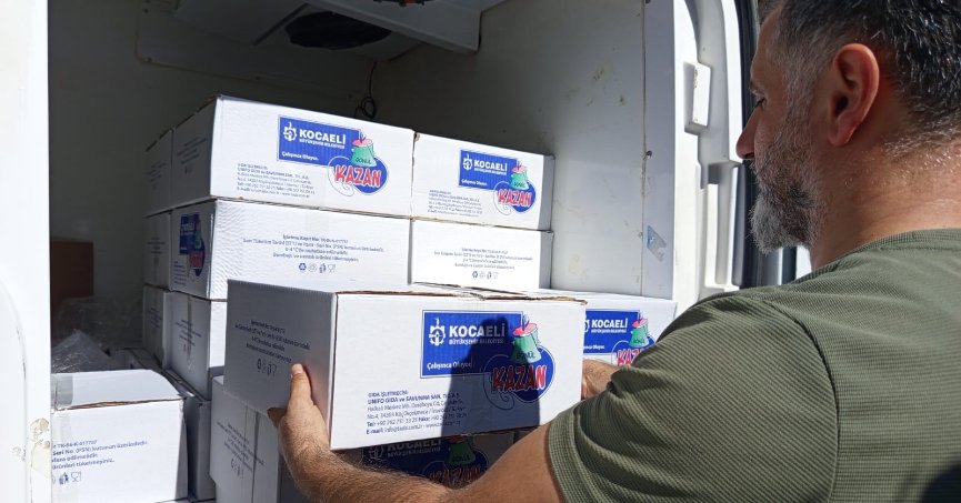 442 BİN 784 ÖĞÜN YEMEK DAĞITILDI