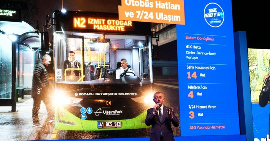 Başkan Büyükakın: Kocaeli’nin ulaşım alt yapısı güçleniyor