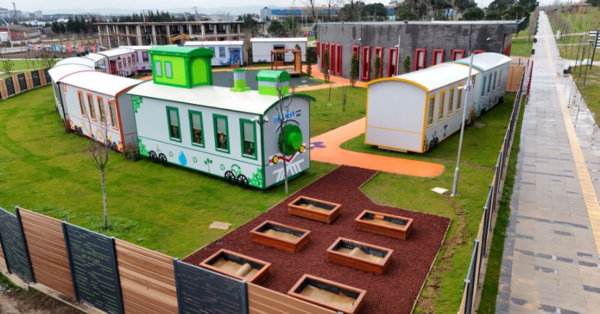 Gebze Lokomotif Çocuk Köyü hizmete giriyor