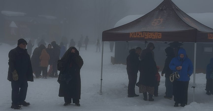 Kuzuyayla’da 4 mevsim tek noktada