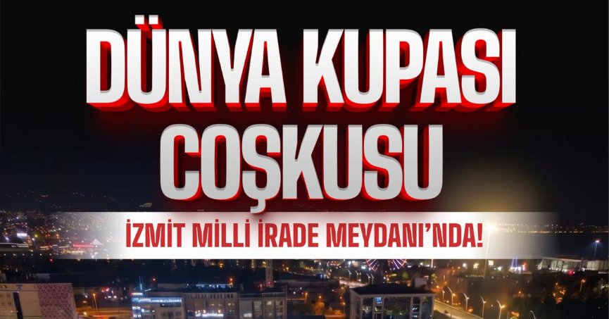 Tüm Kocaeli omuz omuza, Milli İrade Meydanı’na