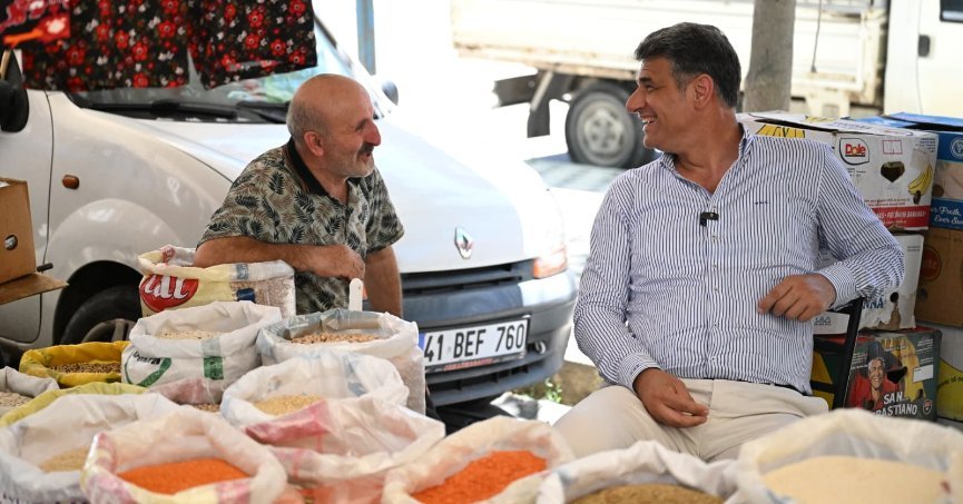 Başkan Kocaman Esnafın Tezgâhına Misafir Oldu