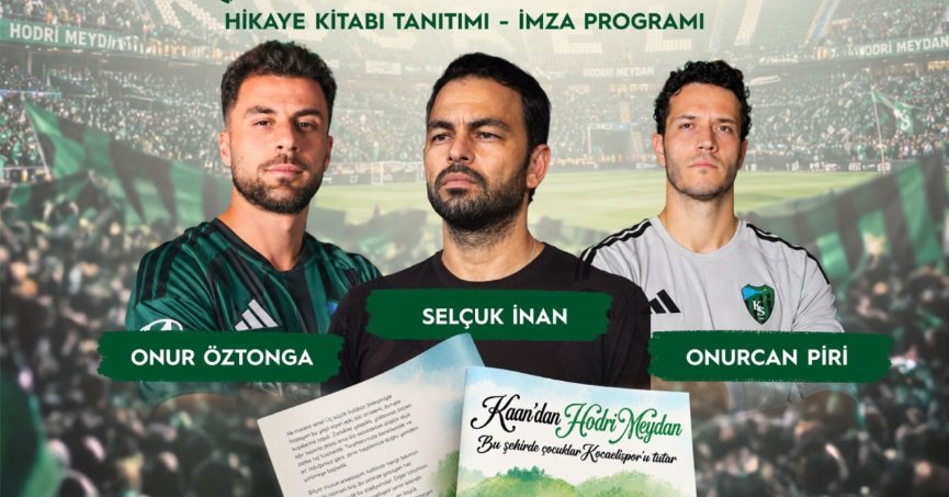 Kocaelispor sevgisi kitap sayfalarına taşındı