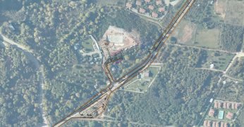 Teleferiğin Derbent istasyonuna yol ve otopark