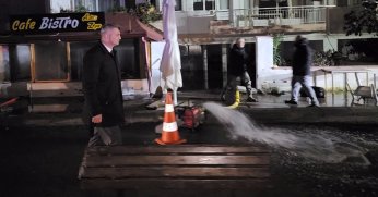 VATANDAŞLARA VE EKİPLERE ÇORBA İKRAM EDİLDİ