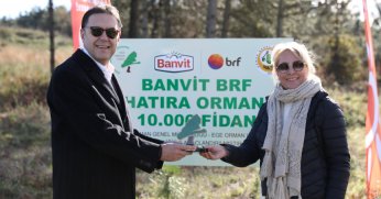 Banvit BRF Ormanları 50 bin ağaca ulaştı