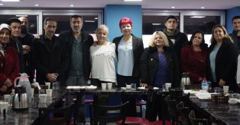 BAYŞAD KAHVALTI PROGRAMINDA DOSTLARLA BULUŞTU 