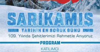 SARIKAMIŞ ŞEHİTLERİ GÖLCÜK’TE ANILACAK