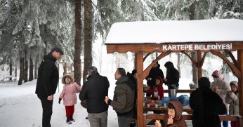 “KAR” KARTEPE’DE BİR BAŞKA GÜZEL