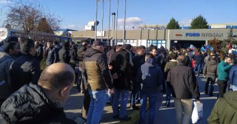 SABAH VARDİYASINDA PROTESTOLAR BAŞLADI