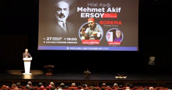 AKİF “KORKMA” OYUNUYLA ANILDI