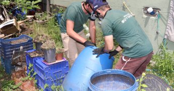 1 MİLYON 159 BİN 495 KOVA VE BİDONA MÜDAHALE