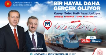 Kuzey Metro hattı 2024 yatırım programına alındı