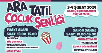 ARA TATİL ŞENLİĞİ GÖLCÜKLÜ ÇOCUKLAR İÇİN BAŞLIYOR