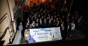 AK Gençlerden Tutuş'a tam destek