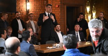 Başkan Kocaman, Kocaeli Geredeliler Derneği’ni ziyaret etti