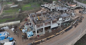 Şifa dağıtacak termal tesiste hummalı çalışma