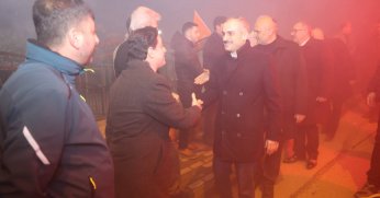 Çiftçi’ye, Yenimahalle’de coşkulu karşılama