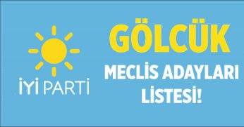 İYİ Parti Gölcük’te, belediye meclis üyesi adayları belli oldu!
