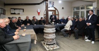 Çetinkaya sevgisi Karapınar’da geceyi aydınlattı