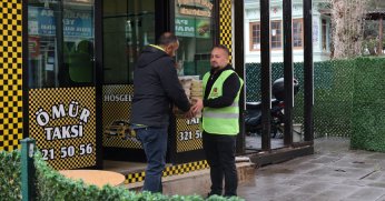 Büyükşehir, taksici esnafını Ramazan’da unutmadı