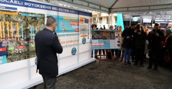 Hat 41K’yı Başkan Büyükakın tanıttı