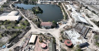 İzmit Millet Bahçesi şekillenmeye başladı