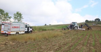 100 BİN DEKAR ARAZİ SULANIYOR