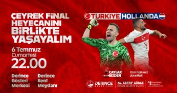 Derince’de Milli Heyecan İki Ayrı Noktada Yaşanacak