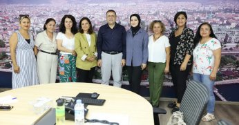 Başkan Gökçe Konuklarını Ağırladı