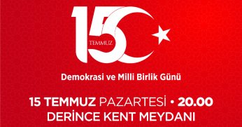Derince’de 15 Temmuz Anma Programı