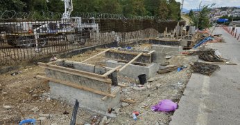 Sezai Karakoç üst geçidinde yoğun tempo