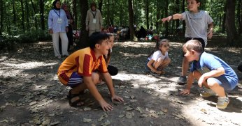 Çocuklarla anne babalar kaliteli vakit geçirdi