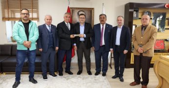 Başkan Gökçe´ye Nezaket Ziyaretleri