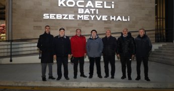 Batı Sebze Meyve Hali hizmet vermeye başladı;