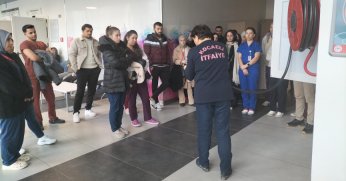 BÜYÜKŞEHİR İTFAİYESİ GÖZ DOLDURUYOR