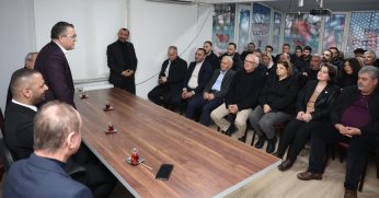 Başkan Gökçe’den Utkubaş’a Nezaket Ziyareti