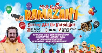 GÖLCÜKLÜ ÇOCUKLAR RAMAZAN AYINI SERTAÇ ABİ İLE KARŞILAYACAK