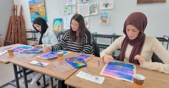 HAYAL GÜÇLERİNİ ORTAYA KOYDULAR